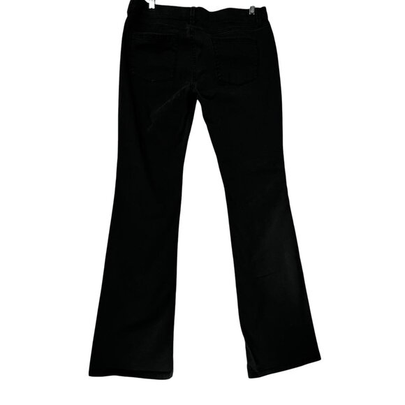 London Jean Black Bootcut Womens Jeans Tall 8 Womens Pants 5 pocket - Picture 2 of 12